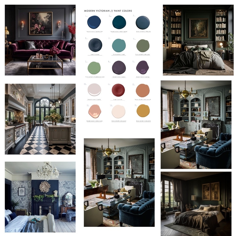 Modern Victorian Mood Board by nerolie_10@hotmail.com on Style Sourcebook