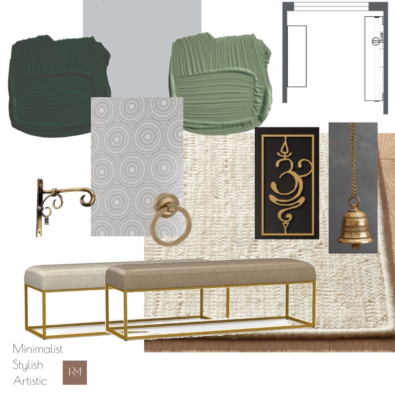 Serene Meditation room Mood Board by rachna mody on Style Sourcebook