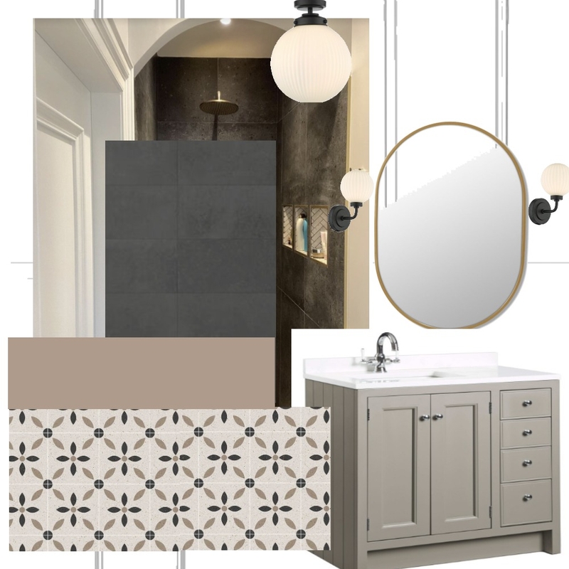 Ensuite Mood Board by sineadsaunderscarroll on Style Sourcebook