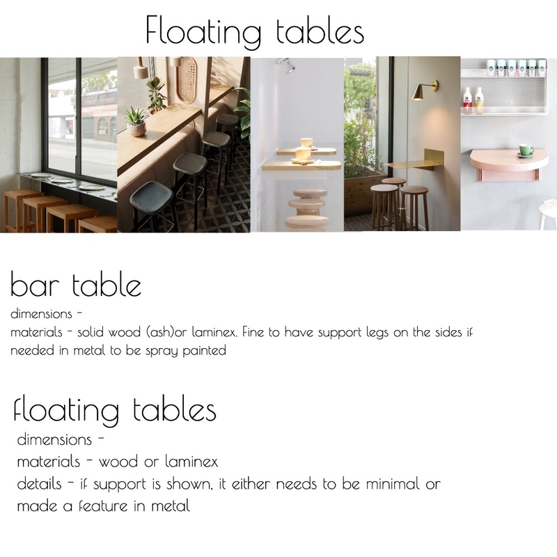 floating tables Mood Board by Interior Design Rhianne on Style Sourcebook