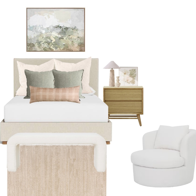 NEUTRAL GUEST BEDROOM Mood Board by CO__STYLERS on Style Sourcebook