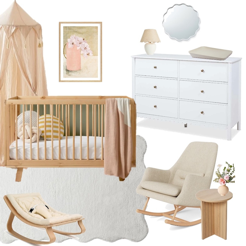 NEUTRAL GIRLS NURSERY Mood Board by CO__STYLERS on Style Sourcebook