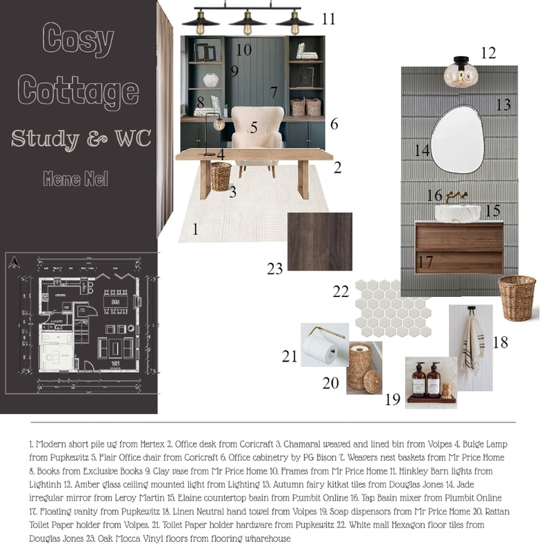 Study and WC Ass 9 Mood Board by menenel01@gmail.com on Style Sourcebook