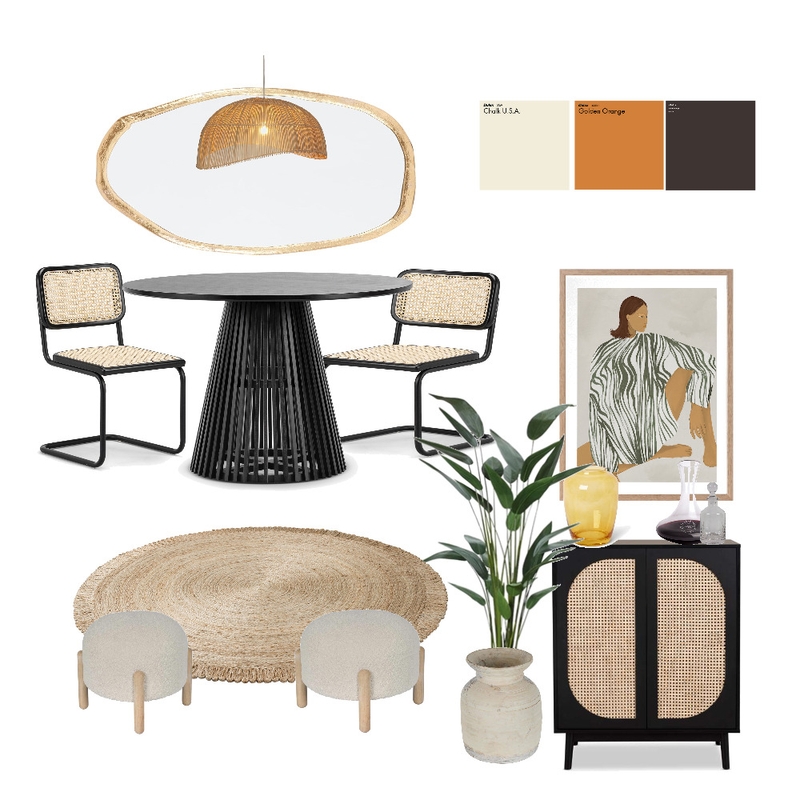 Earthy and Bold Mood Board by TashaSimiyu on Style Sourcebook