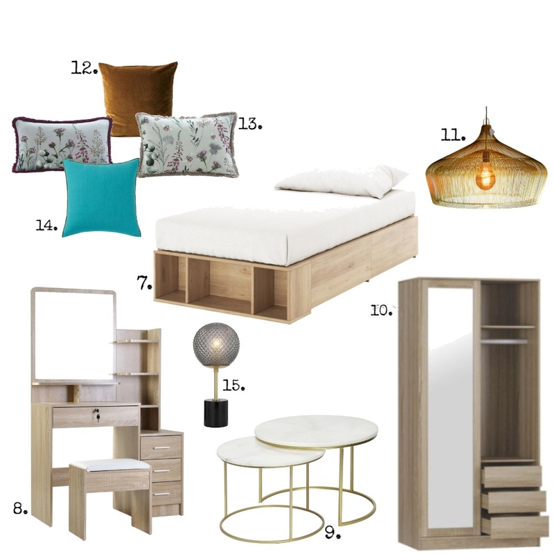 Sample Board and Costing 2 Mood Board by swearenjen@gmail.com on Style Sourcebook