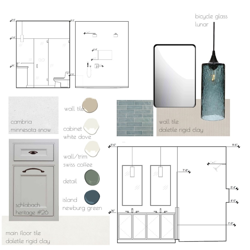 Bolte Residence Mood Board - Bathroom Mood Board by A_Osborn on Style Sourcebook