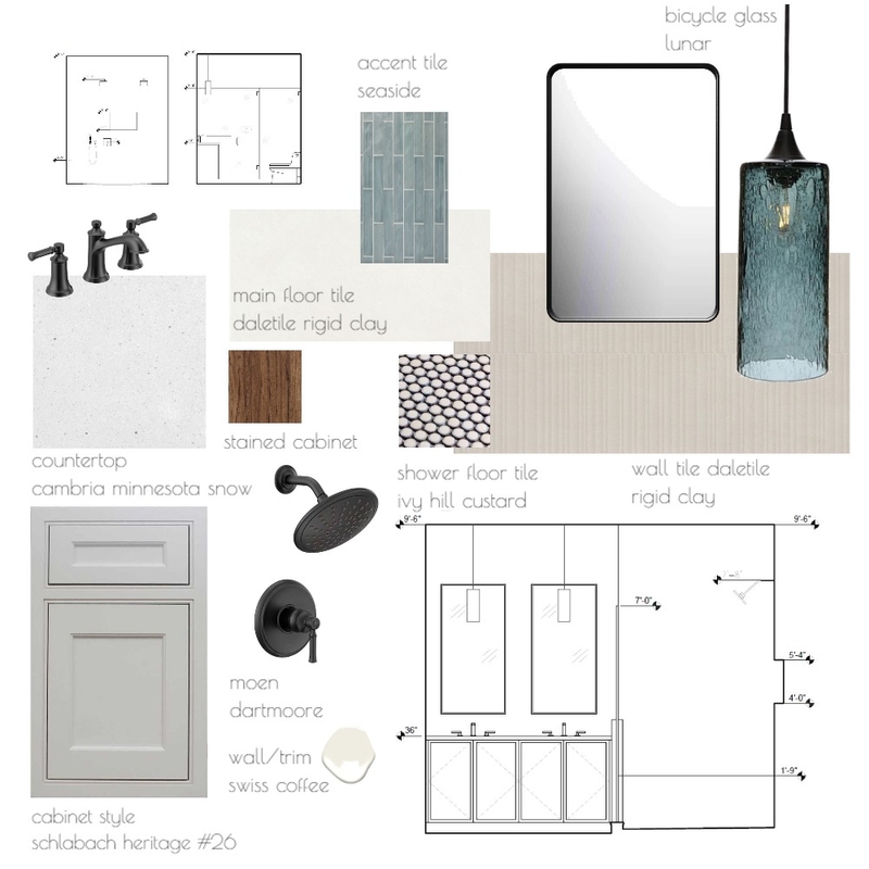 Bolte Residence Mood Board - Bathroom Mood Board by A_Osborn on Style Sourcebook