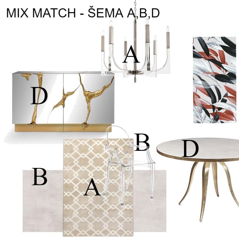 MIX MATCH ŠEMA A,B,C Mood Board by majapaun on Style Sourcebook