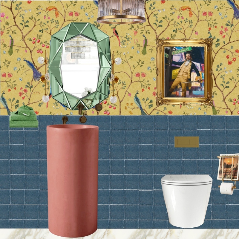 Powder Room New Floor Mood Board by dl2407 on Style Sourcebook