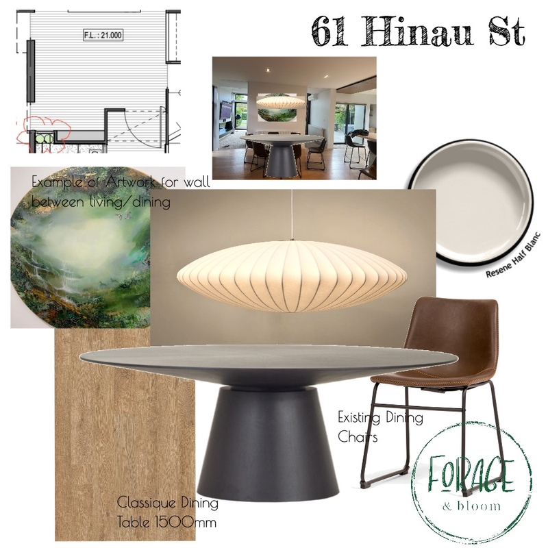 61 Hinau St - Dining Mood Board by fleurwalker on Style Sourcebook