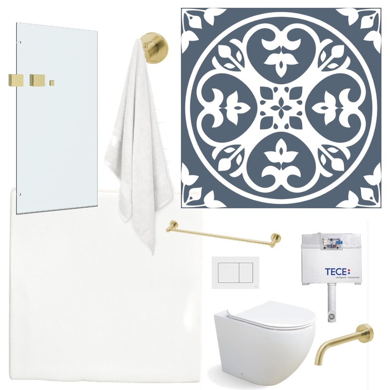 Complete Bathroom Package - The Block 2019 Deb & Andy Ensuite Mood Board by Beaumont Tiles on Style Sourcebook