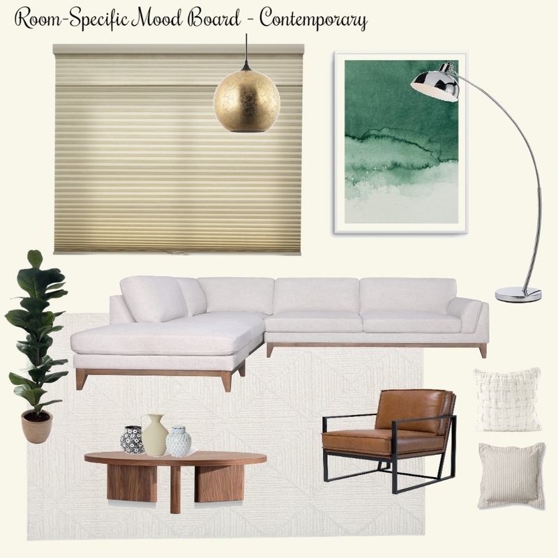 Room-Specific Mood Board - Contemporary Mood Board by Fung on Style Sourcebook