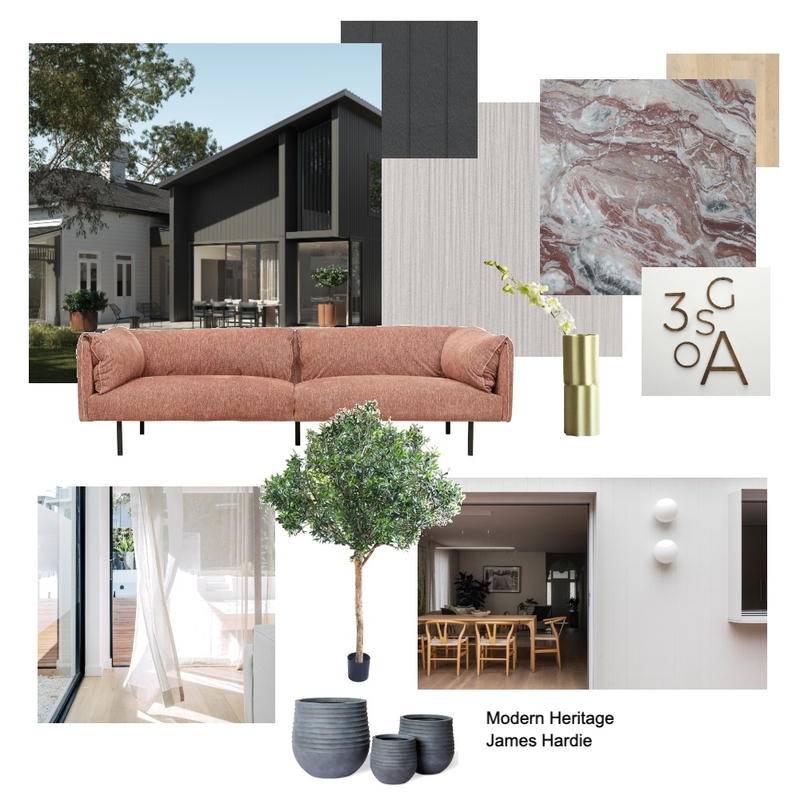 James Hardie Modern Heritage Mood Board by manish on Style Sourcebook