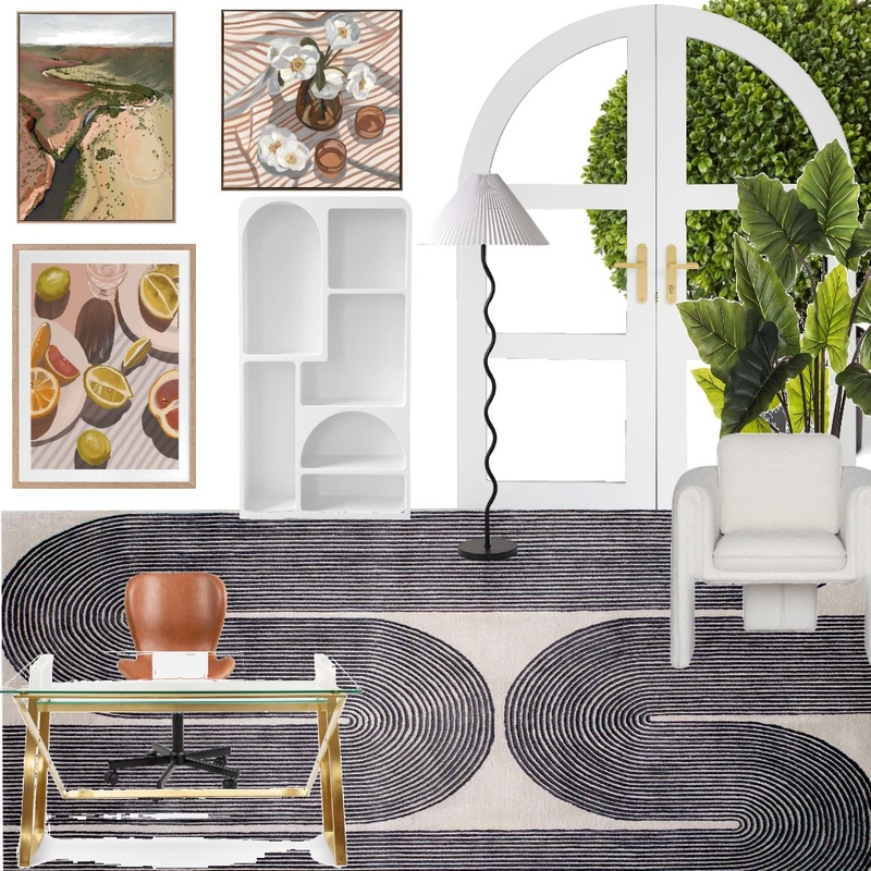 Home Office Sample Board Mood Board by Kore Interiors on Style Sourcebook