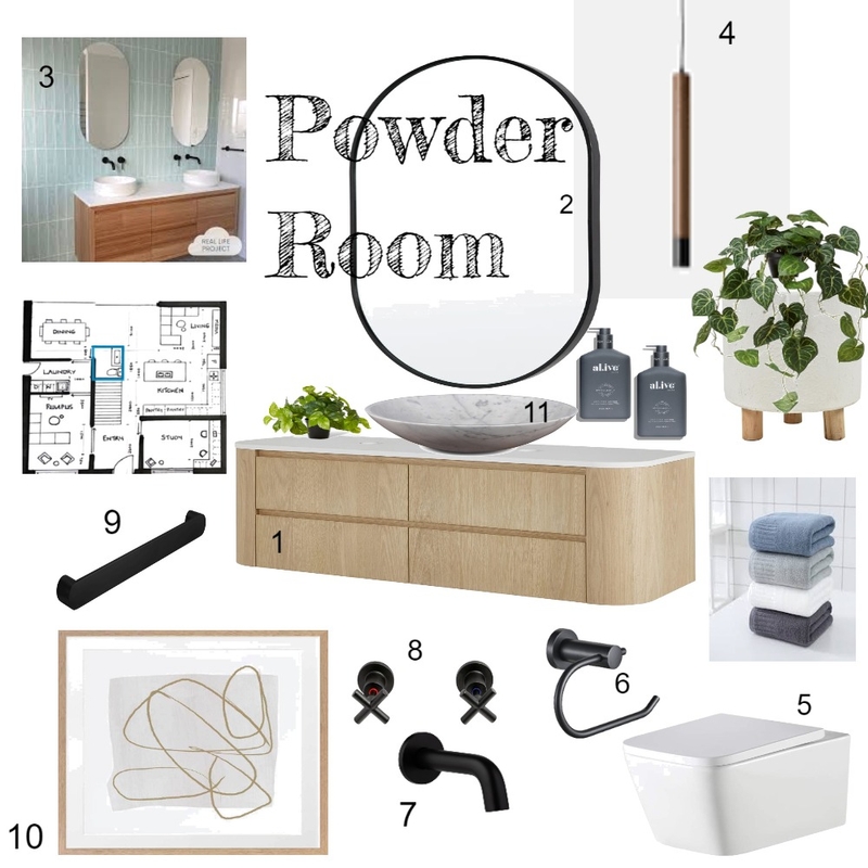 Bathroom Mood Board by TiffLangfelder on Style Sourcebook