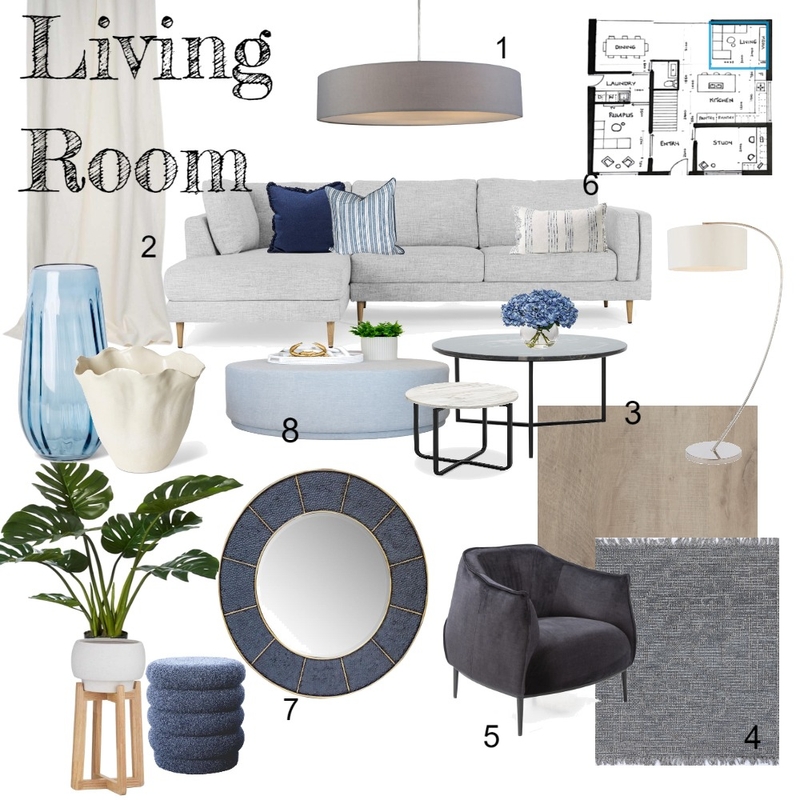 living room Mood Board by TiffLangfelder on Style Sourcebook