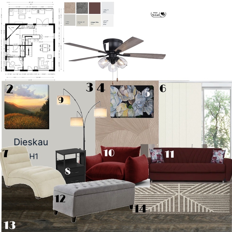 Patio Sample Board Mood Board by Ash on Style Sourcebook