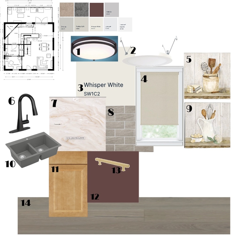 Kitchen Board Mood Board by Ash on Style Sourcebook