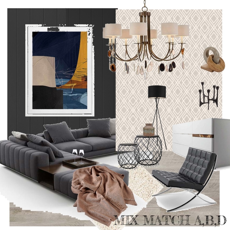 MIX MATCH A,B,D DNEVNA SOBA Mood Board by majapaun on Style Sourcebook