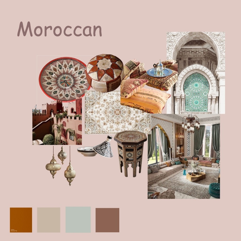 design style moroccan moodboard Mood Board by makaelaburridge on Style Sourcebook