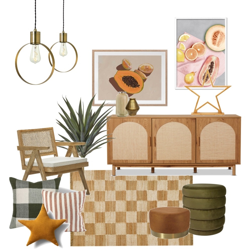 Funky Retro Mood Board by ellie.sawyer317 on Style Sourcebook