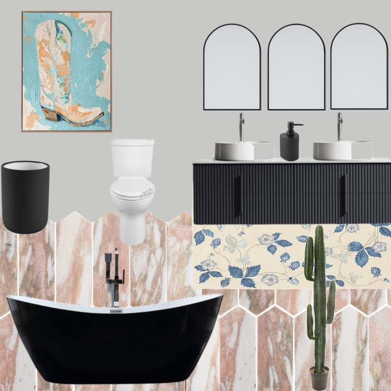 Kaprese's Bathroom Mood Board by kanallinson@tintic.org on Style Sourcebook