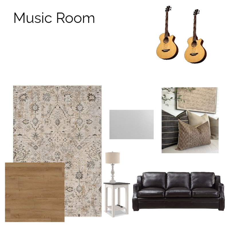 Music Room Mood Board by Cicco Design Studio on Style Sourcebook