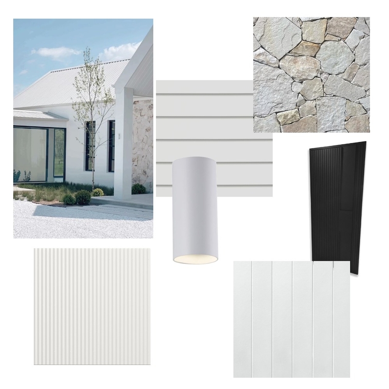 White Facade Mood Board by wrightdesignstudio on Style Sourcebook