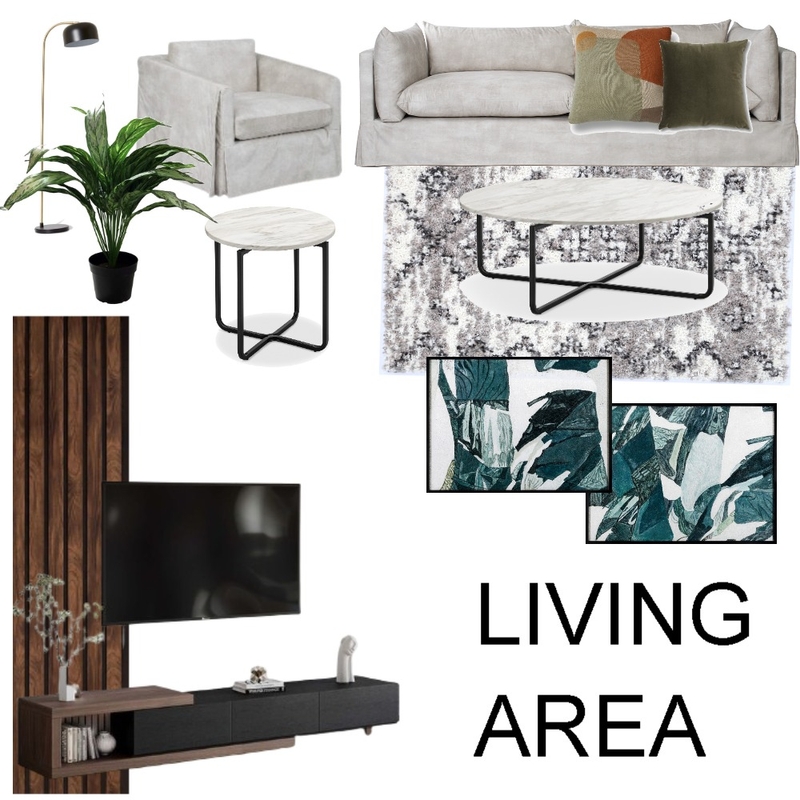 LIVING SPACE Mood Board by Silva.PI on Style Sourcebook