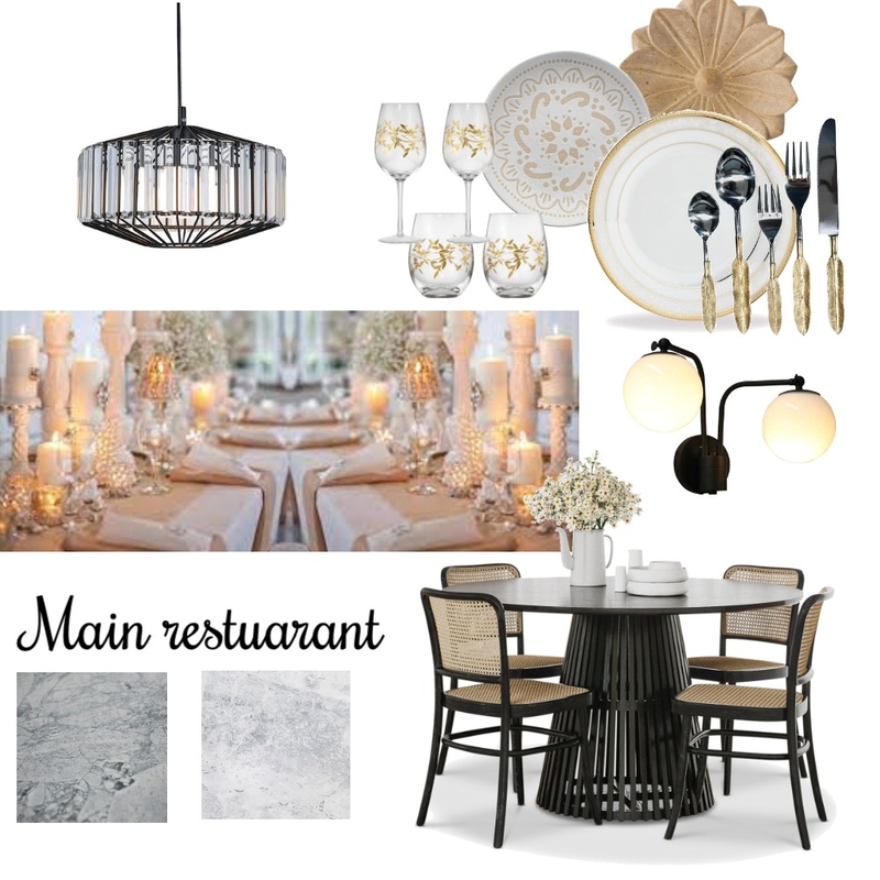 restuarant Mood Board by Bowen on Style Sourcebook