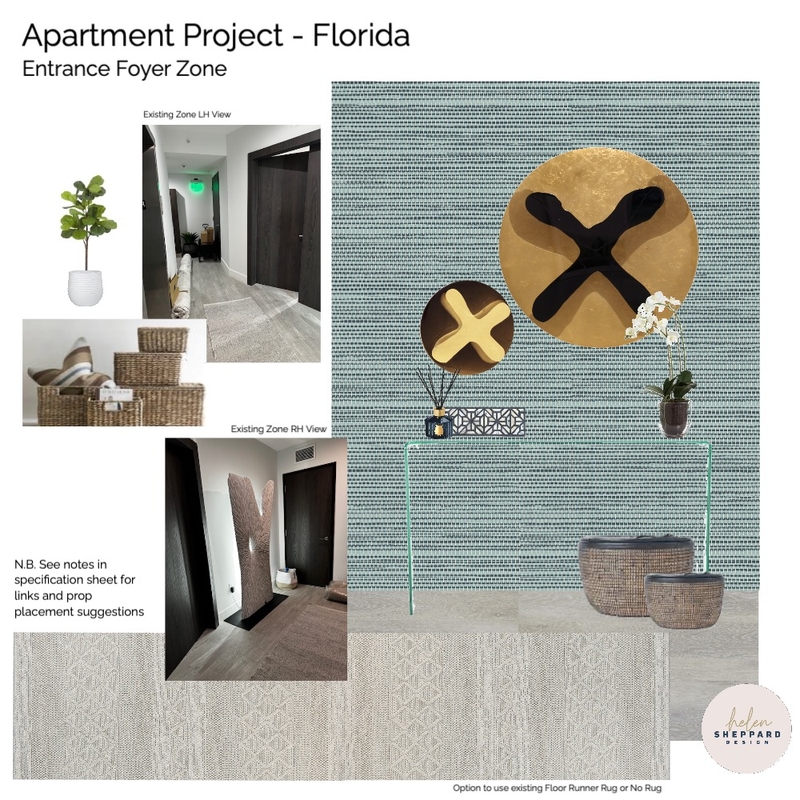 Apartment - Entrance Foyer V1 Mood Board by Helen Sheppard on Style Sourcebook