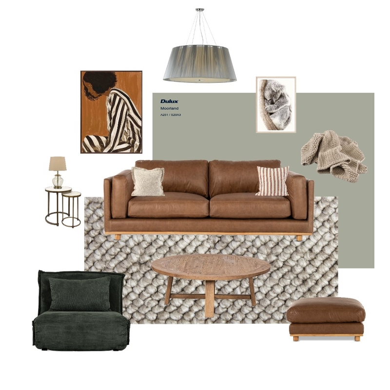 Cosy Lounge Room Concept Mood Board by Sharon Lynch on Style Sourcebook