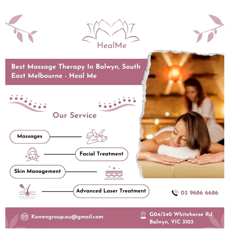 Best Massage Therapy In Balwyn, South East Melbourne - Heal me Mood Board by HealMe on Style Sourcebook