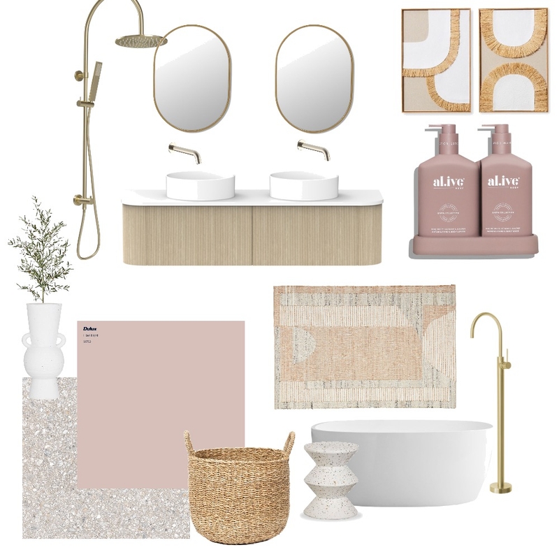 Ensuite Mood Board by Ashjayp on Style Sourcebook