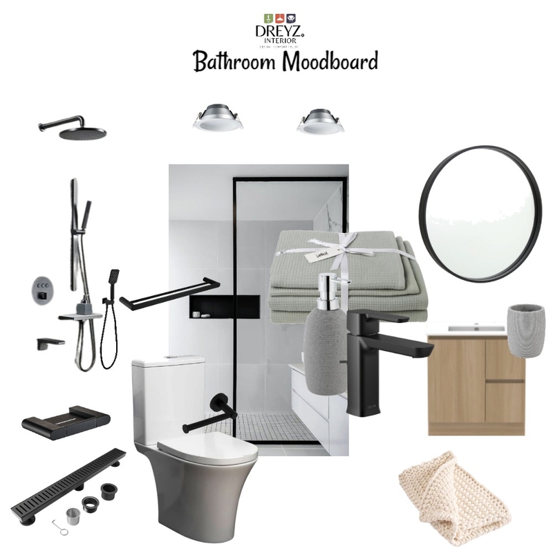 Master Bathroom mood board by Derick Asiimwe Mood Board by Derick Asiimwe on Style Sourcebook