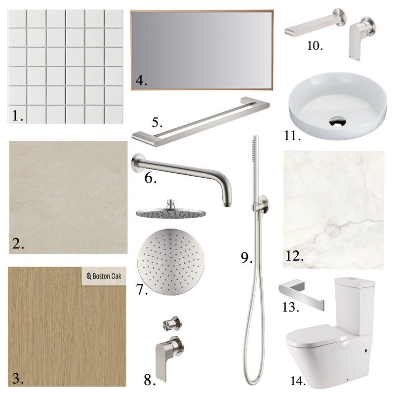Aura - Ensuite Mood Board by Styled Interior Design on Style Sourcebook