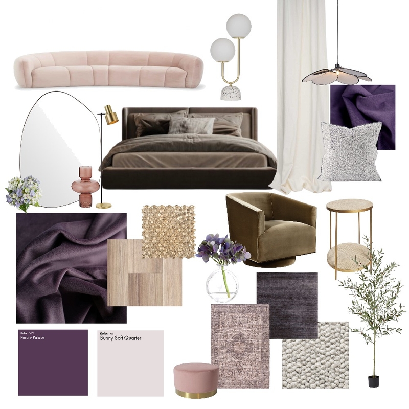 Bedroom velvet Mood Board by Hatun_Bamaroof on Style Sourcebook