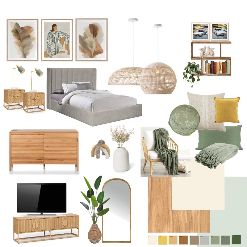 Diseño de interiores - Nivel 1 | TP1 v1 Mood Board by vsebben on Style Sourcebook