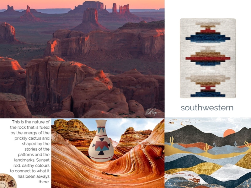 Southwestern concept board Mood Board by Cecil on Style Sourcebook