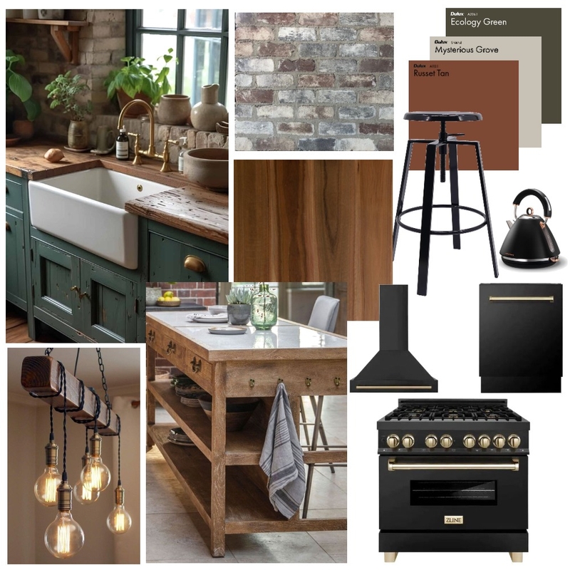 Rustic Kitchen Mood Board by Jayden Nel on Style Sourcebook