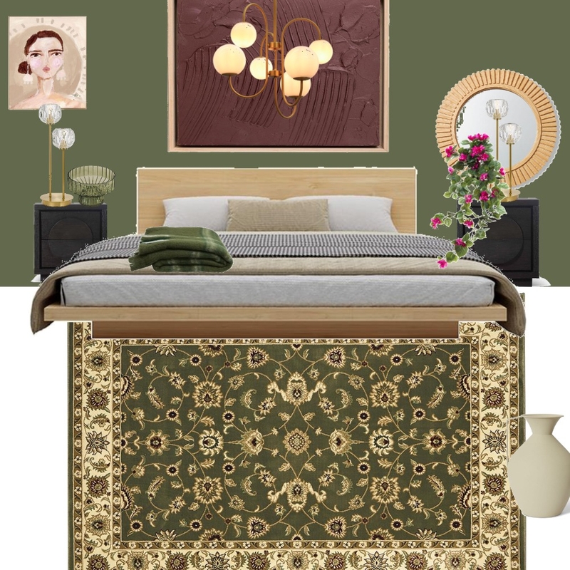 Eclectic bedroom Mood Board by Laurini on Style Sourcebook