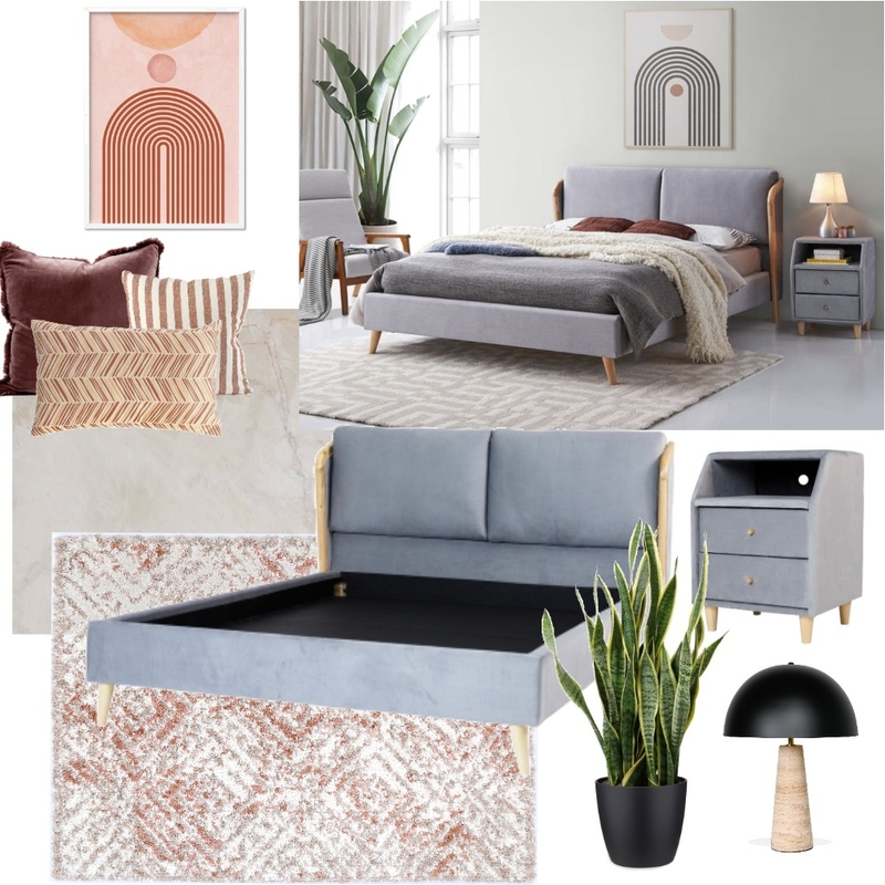 Bedroom Contemporary Mood Board by contact@rasaluxury.com on Style Sourcebook