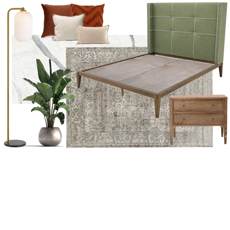 Bedroom Contemporary Mood Board by contact@rasaluxury.com on Style Sourcebook