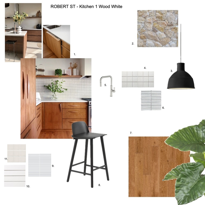 Robert St Kitchen 1Wood White Mood Board by Susan Conterno on Style Sourcebook