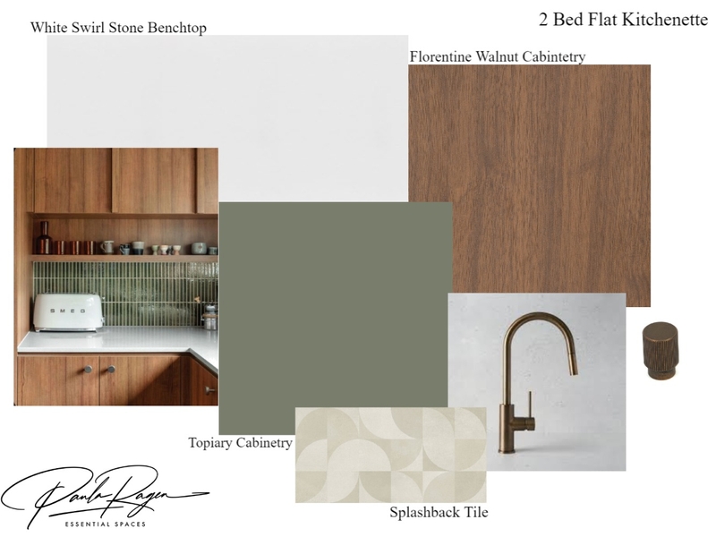 2 Bed Flat Kitchenette Mood Board by Essential Spaces on Style Sourcebook