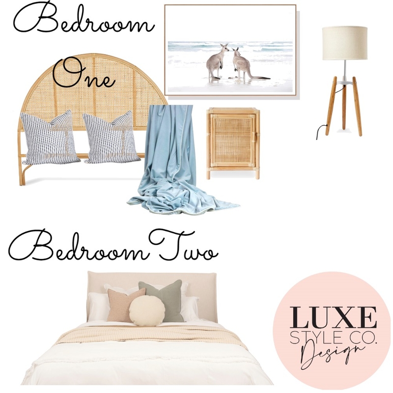 Chiton Rocks House 1 Bedroom 1 and 2 Mood Board by Luxe Style Co. on Style Sourcebook