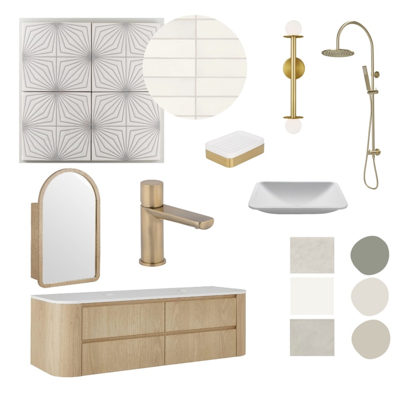 Calm Bathroom Mood Board by JenRL Design on Style Sourcebook