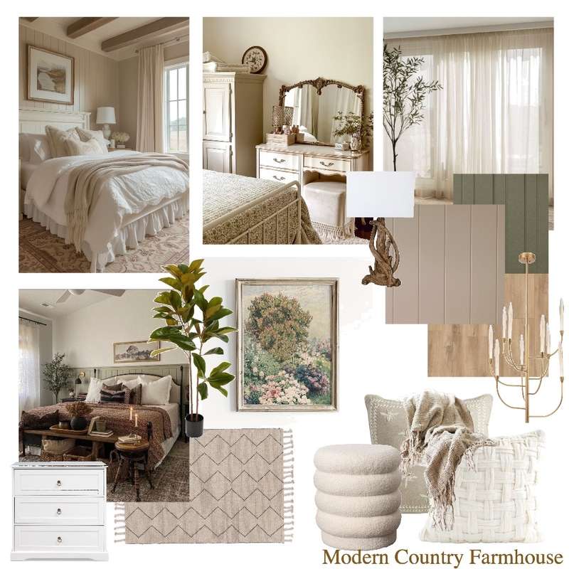 Modern Country Farmhouse Mood Board Mood Board by Alyssa Coelho on Style Sourcebook