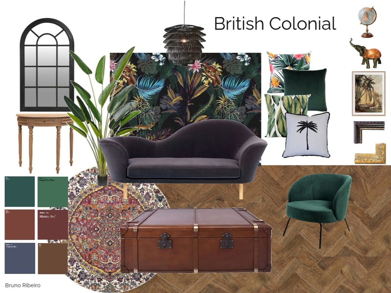 British Colonial 3 Mood Board by brunobrazo on Style Sourcebook