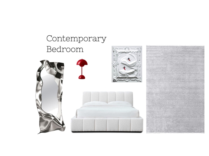 contemporary bedroom Mood Board by ioanna lakouri on Style Sourcebook